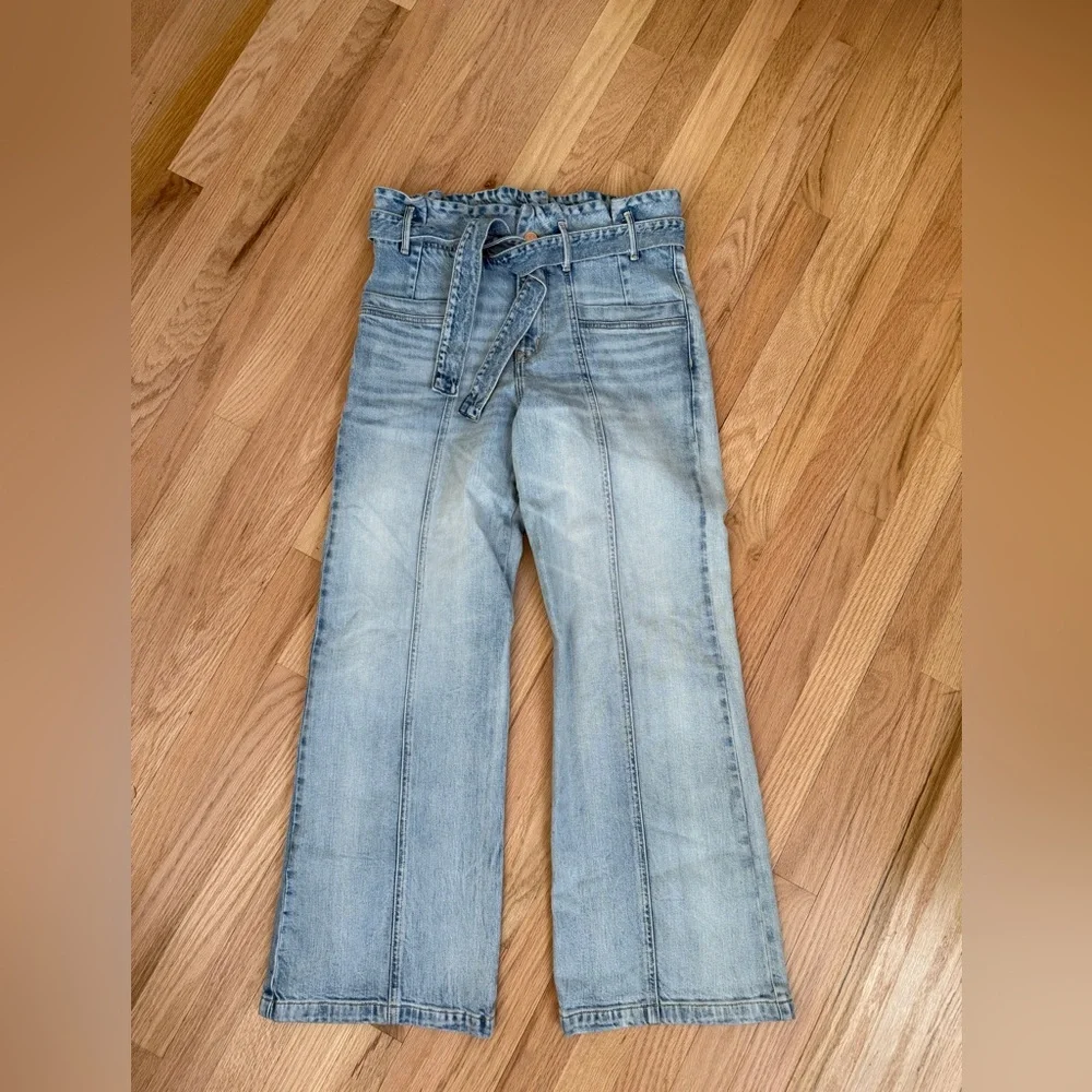 Porter Blue Women's Light Blue Wide-Leg Jeans - Picture 3 of 7